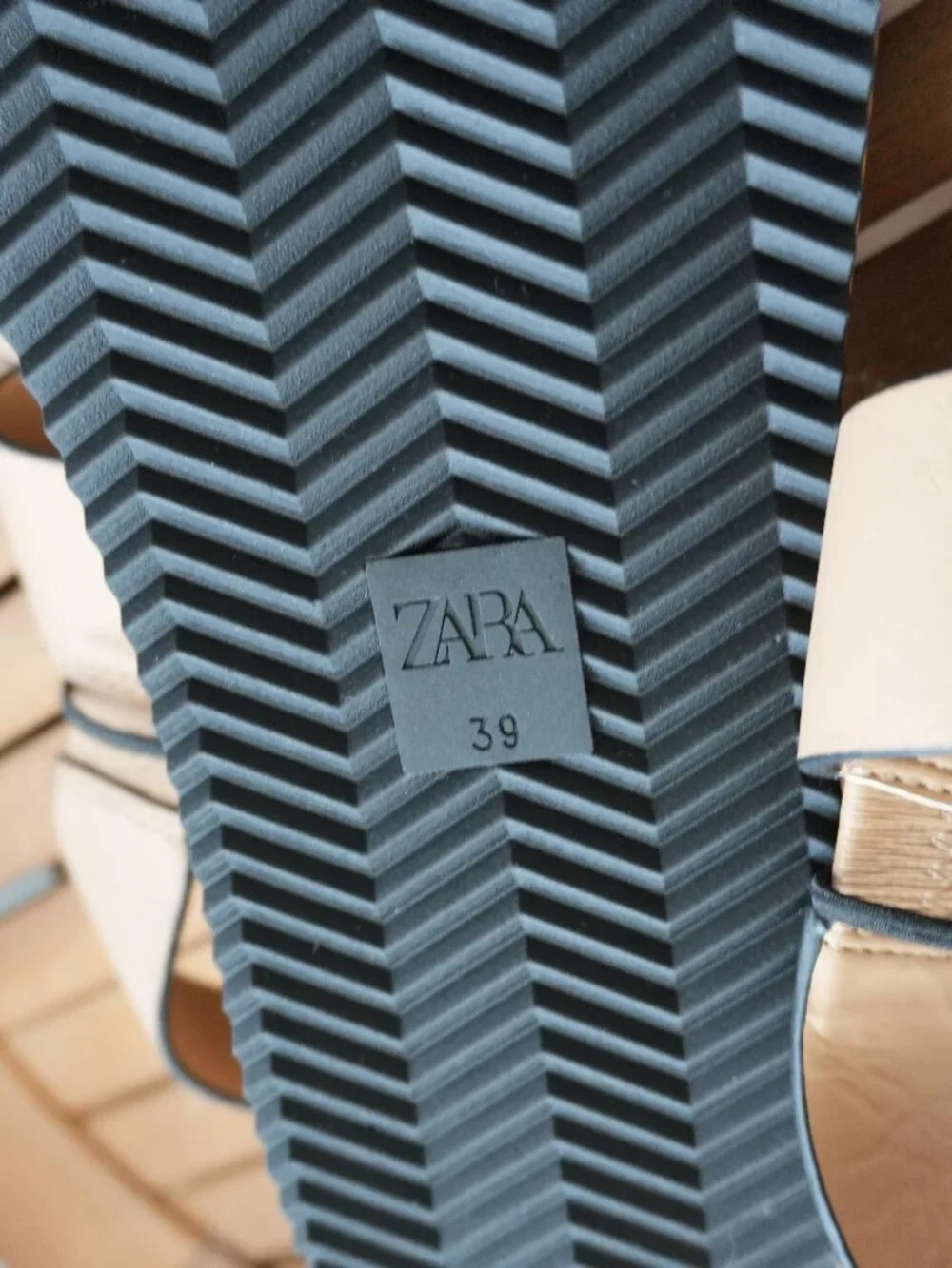 Zara chunky platform